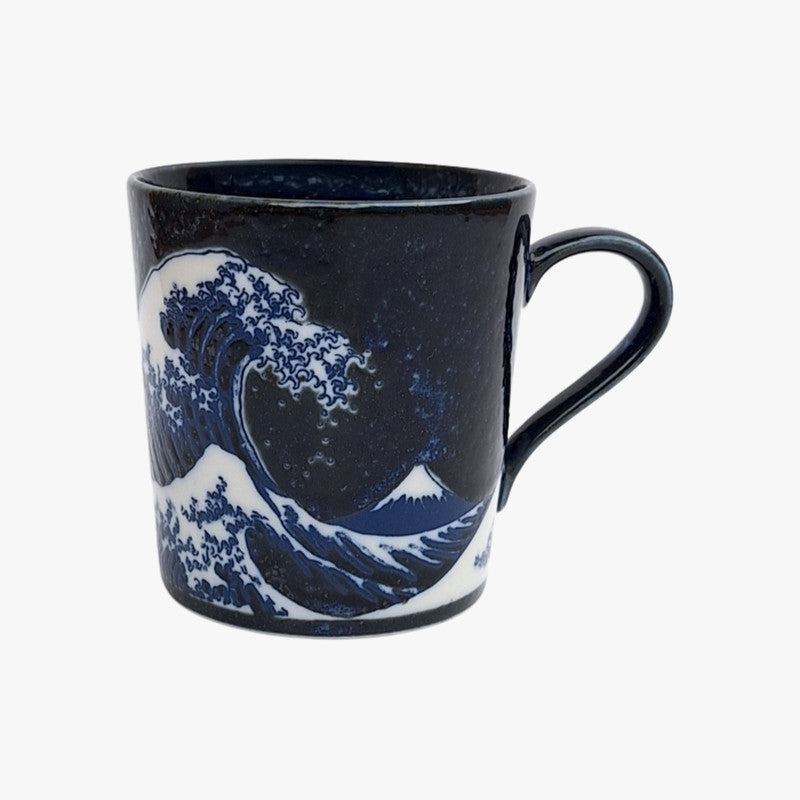 Japansk krus Kanagawa Blue