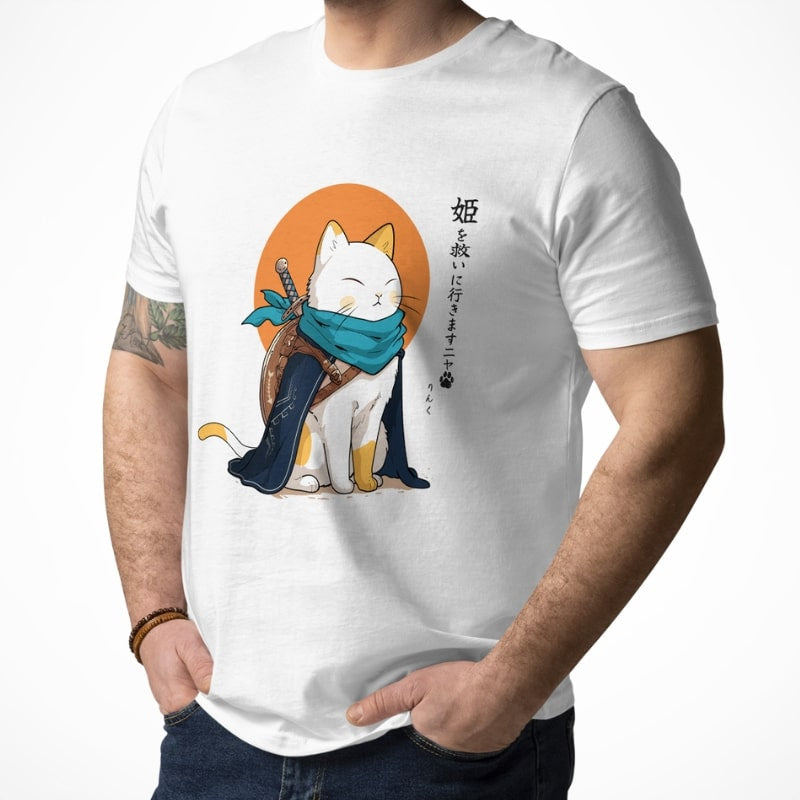 Japansk legendarisk kat T-shirt
