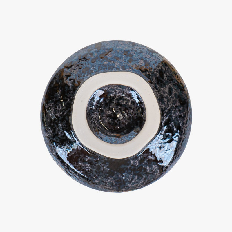 Japansk matchaskål Chawan Arahake