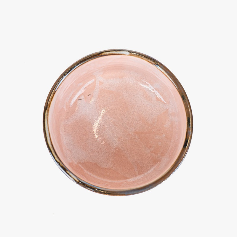 Japansk matchaskål Chawan Rosa