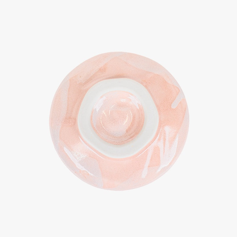 Japansk matchaskål Chawan Rosa