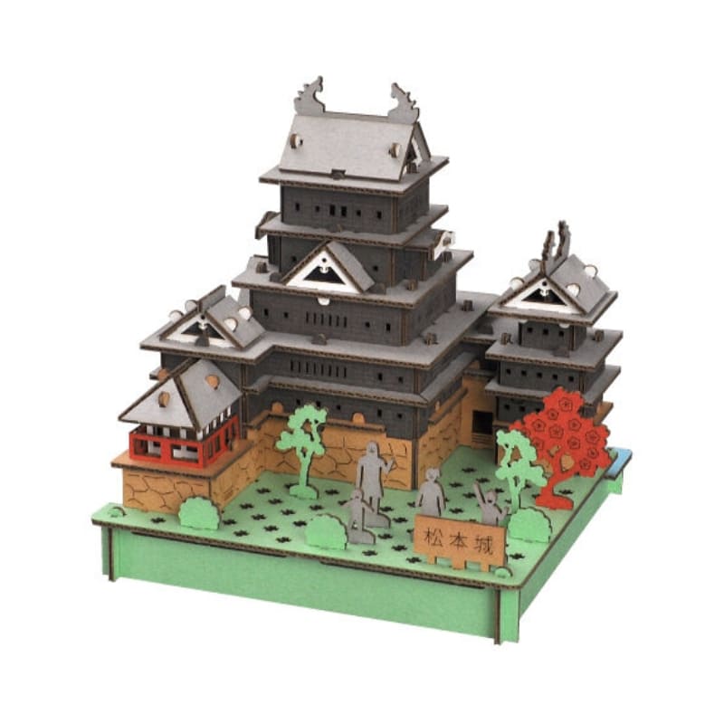 Japansk miniaturemodel - Matsumoto Slot