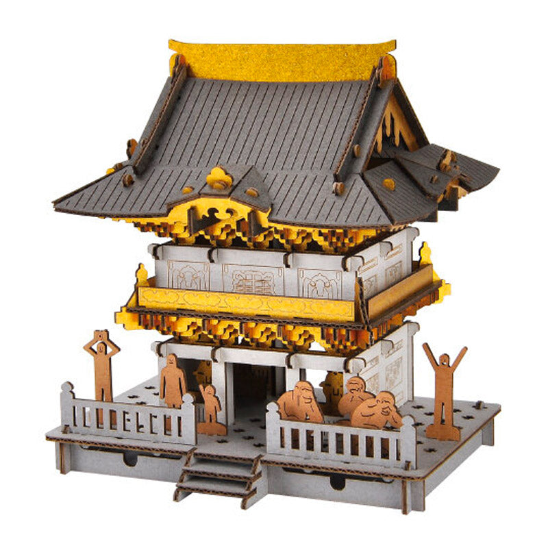 Japansk miniaturemodel - Nikkō Tōshō-gū helligdom