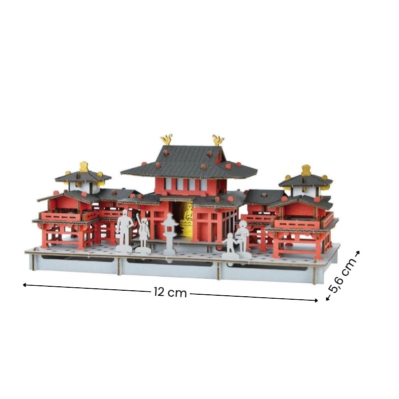 Japansk miniaturemodel - Tempel Byōdō-in