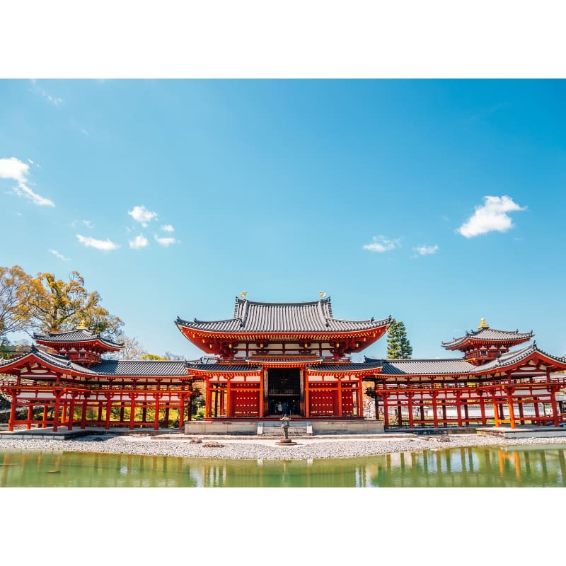 Japansk miniaturemodel - Tempel Byōdō-in