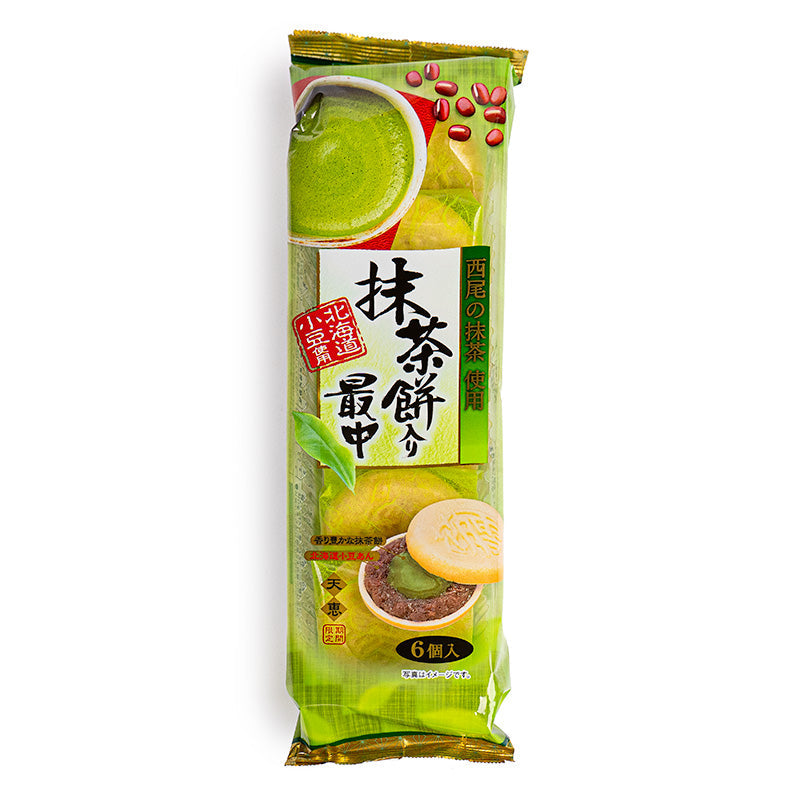 Japansk Monaka - Matcha Mochi & Anko