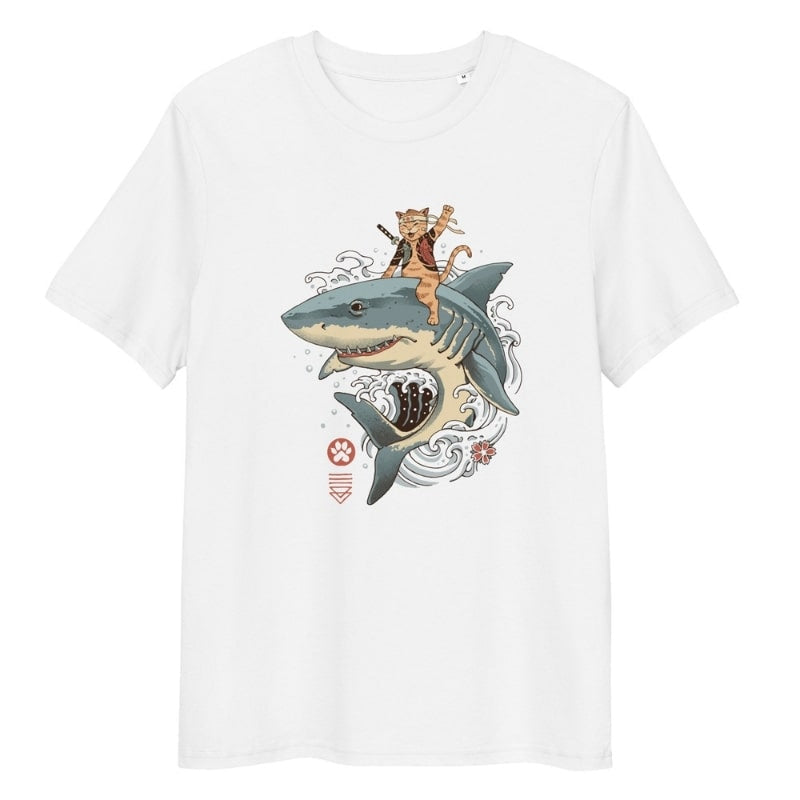 Japansk Neko Shark T-shirt S