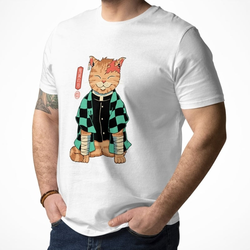 Japansk Neko Slayer T-shirt
