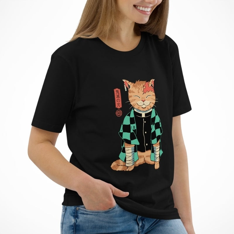 Japansk Neko Slayer T-shirt