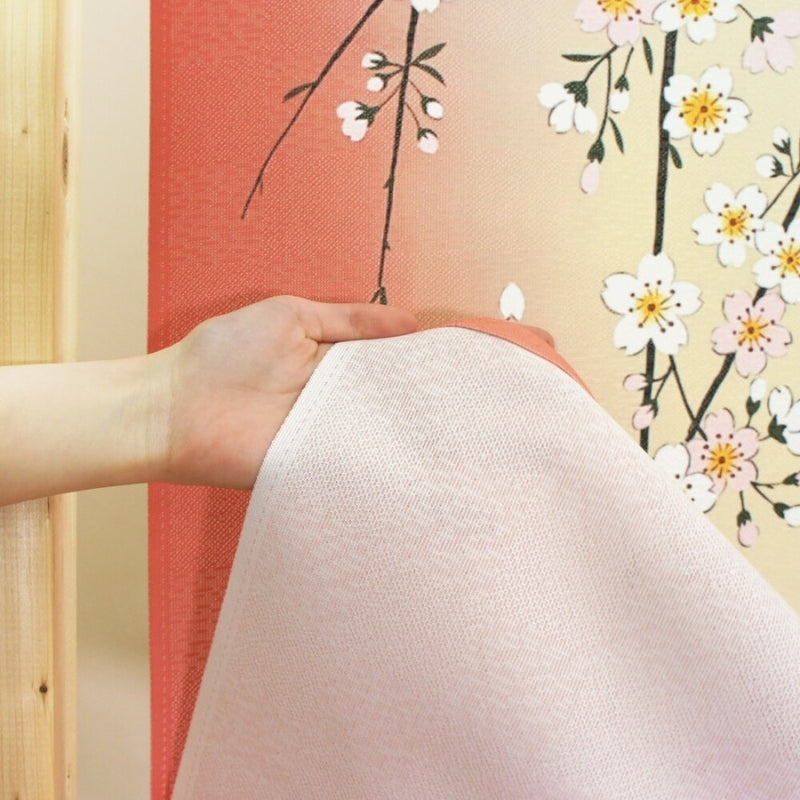Japansk Noren-kirsebærblomst 85 x 150 cm