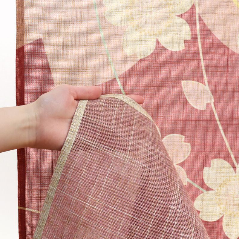 Japansk Noren Sakura-blomst 85 x 150 cm