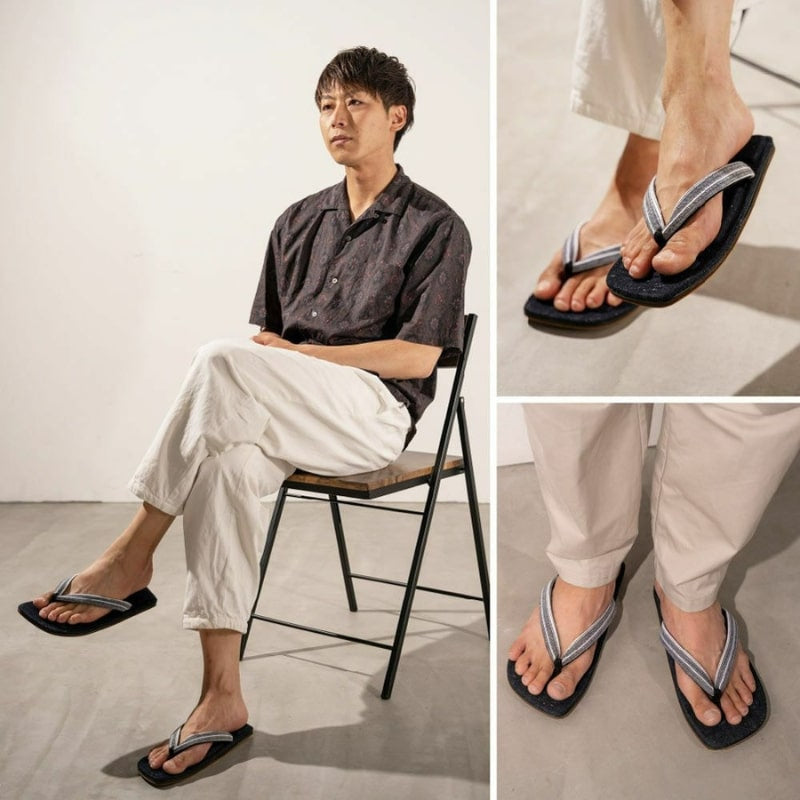 Japansk Okayama Denim Zori