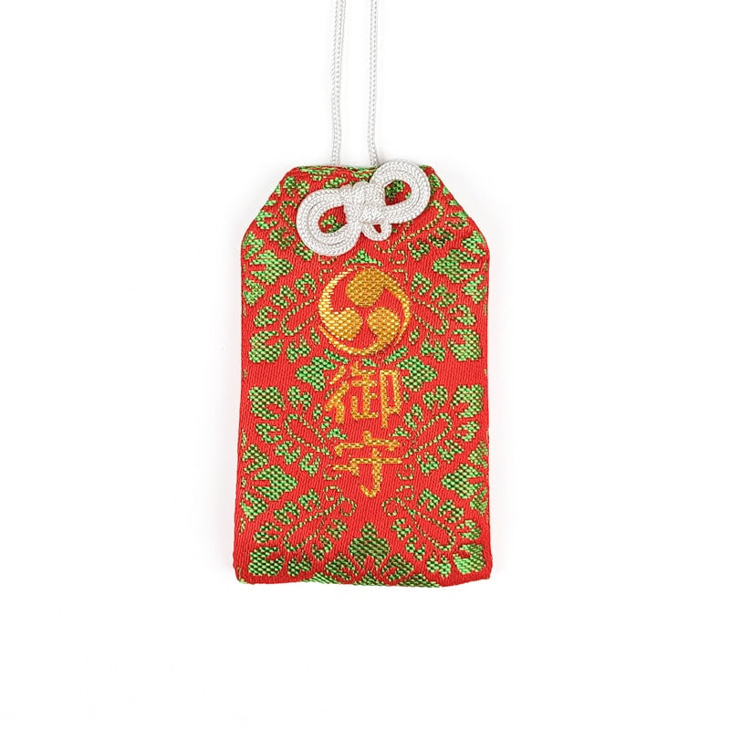 Japansk Omamori Tomoe Rød