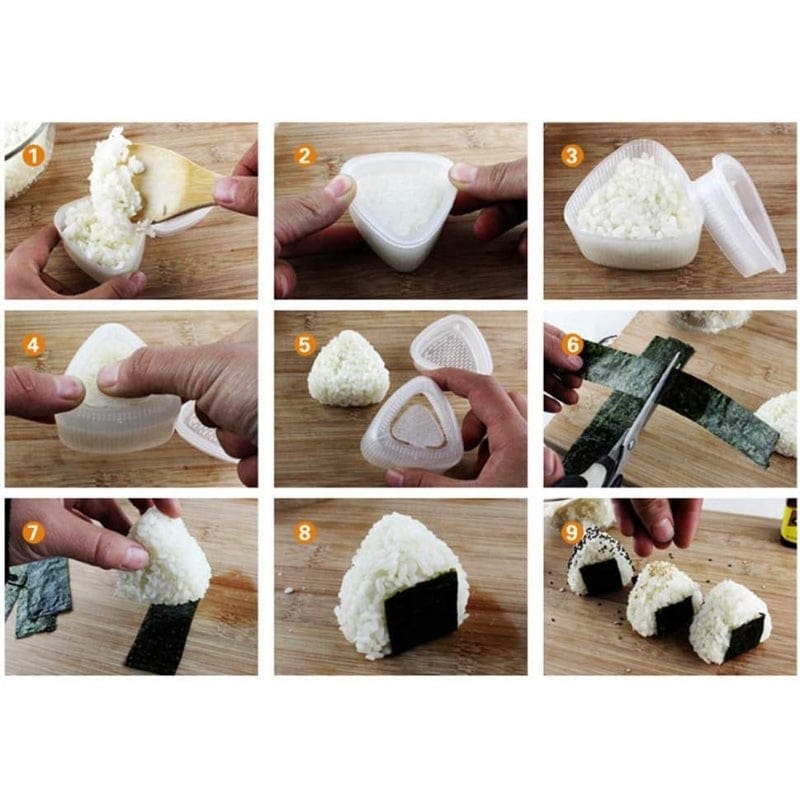 Japansk Onigiri-risform