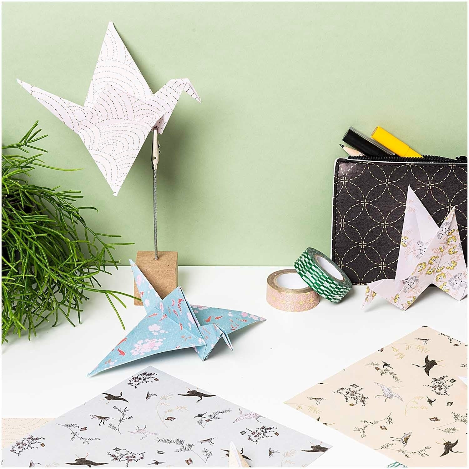 Japansk origami-papir