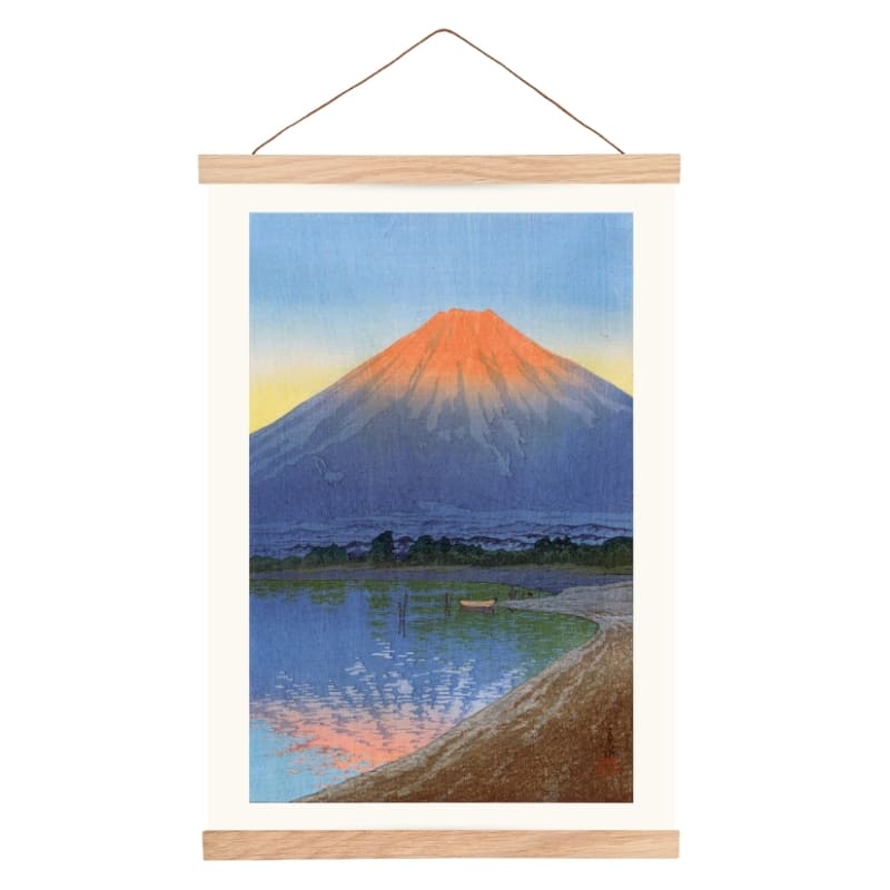Japansk plakat Yamanaka-søen A3