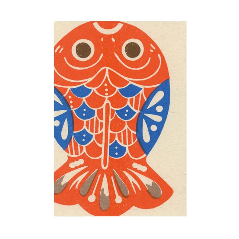 Japansk postkort fisk