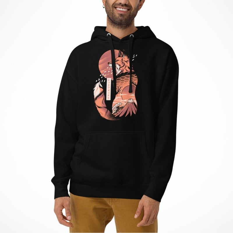 Japansk ræv sweat top