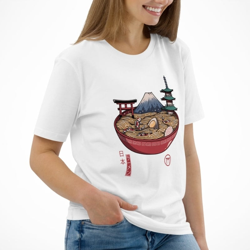Japansk Ramen Life T-shirt