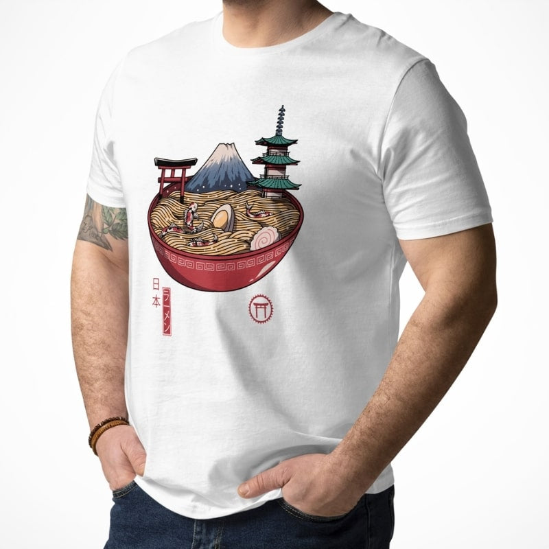 Japansk Ramen Life T-shirt