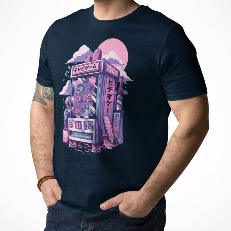 Japansk Retro Gaming T-shirt