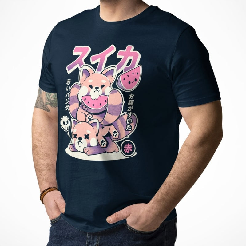Japansk rød panda T-shirt