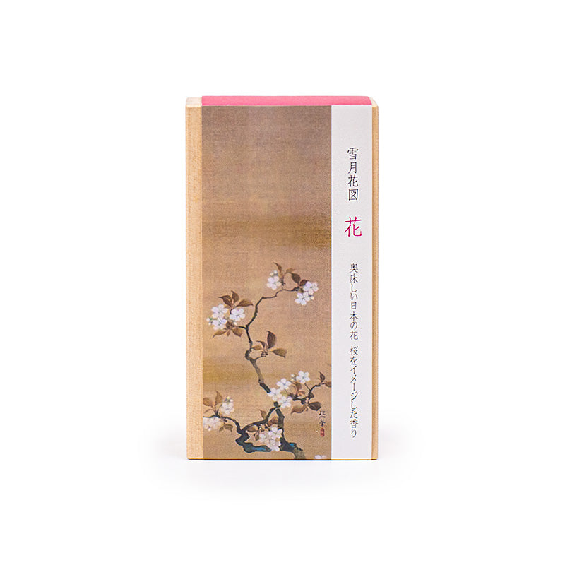 Japansk røgelsesæske med blomst