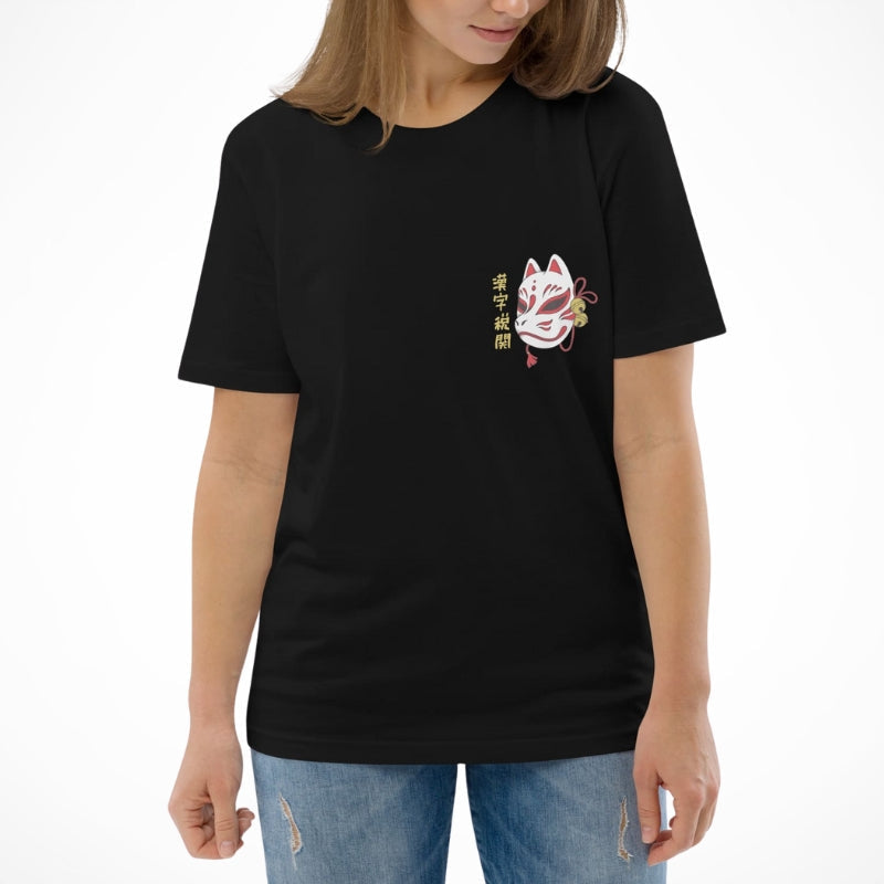 Japansk samurai-kat T-shirt