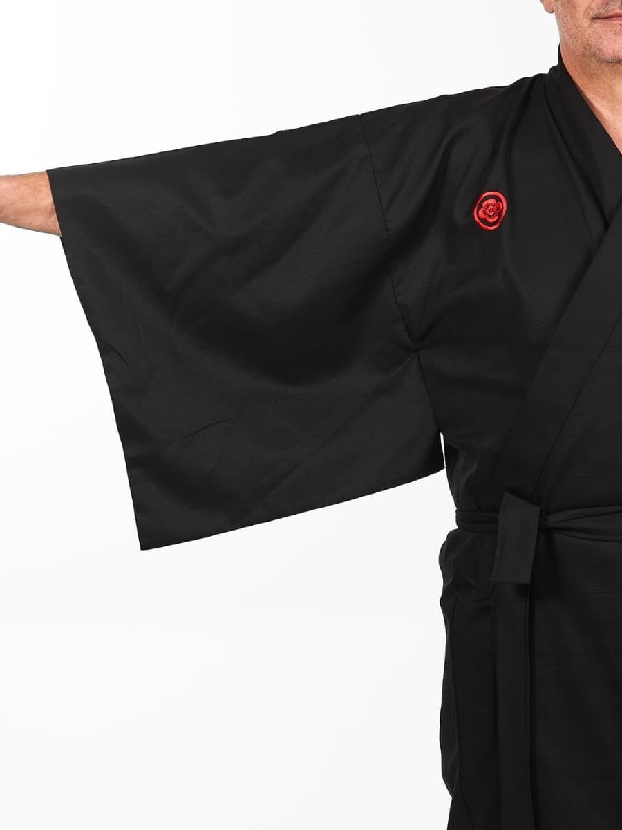 Japansk samurai-kimono til mænd Én størrelse