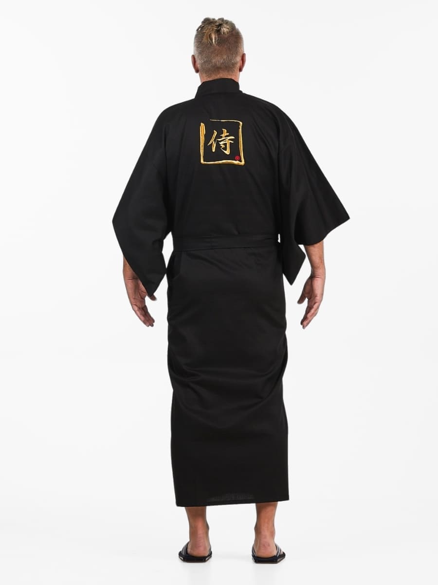 Japansk samurai-kimono til mænd Én størrelse