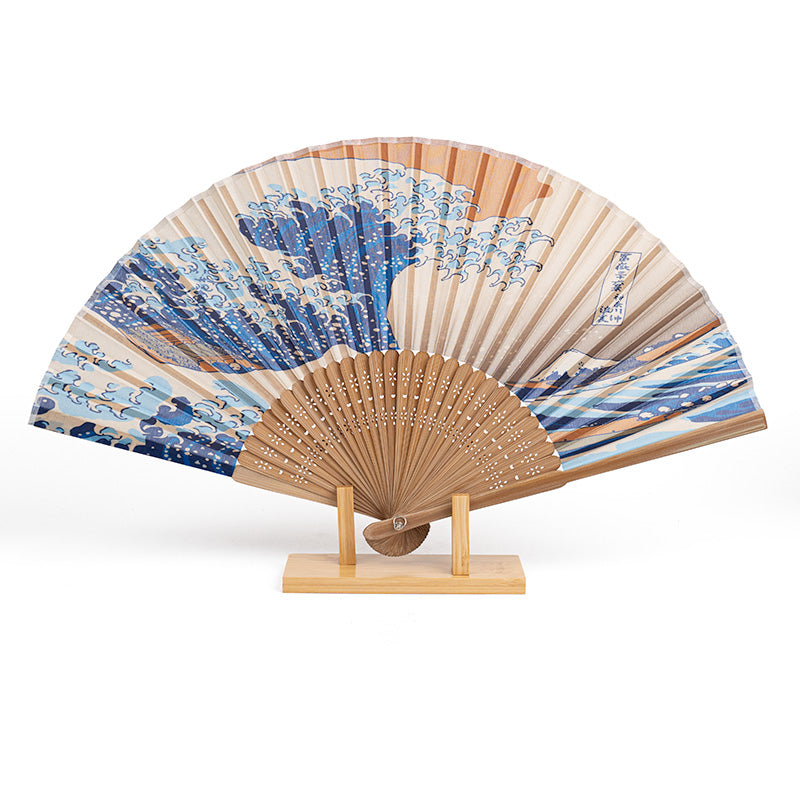 Japansk Sensu Vifte Stander - Bambus