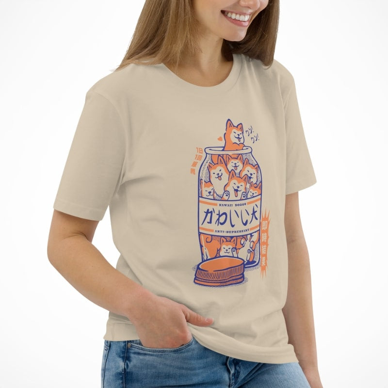Japansk Shiba Anti-depressiv T-shirt