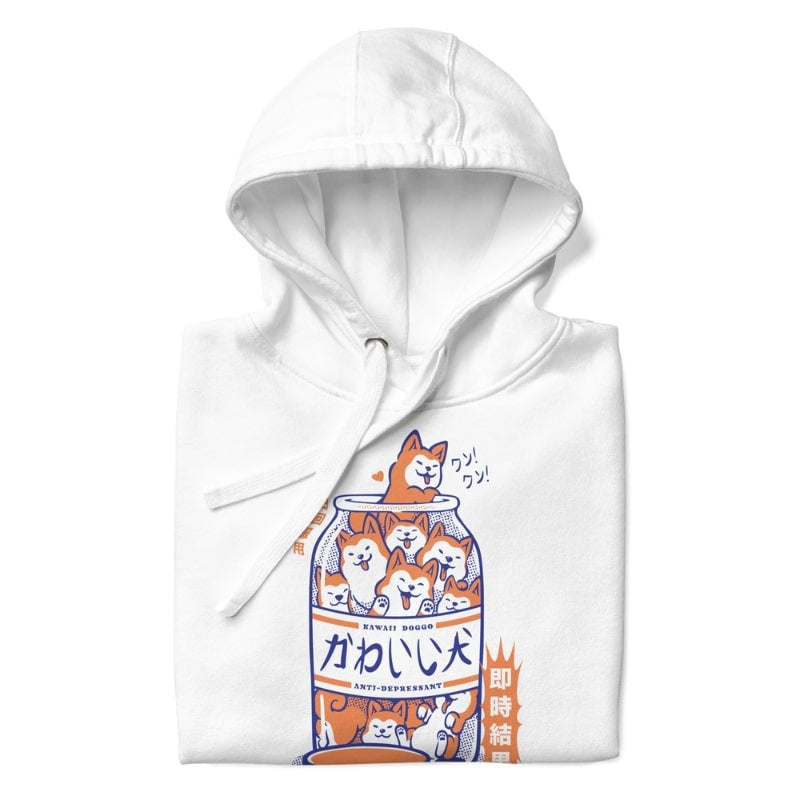 Japansk Shiba antidepressiv sweatshirt