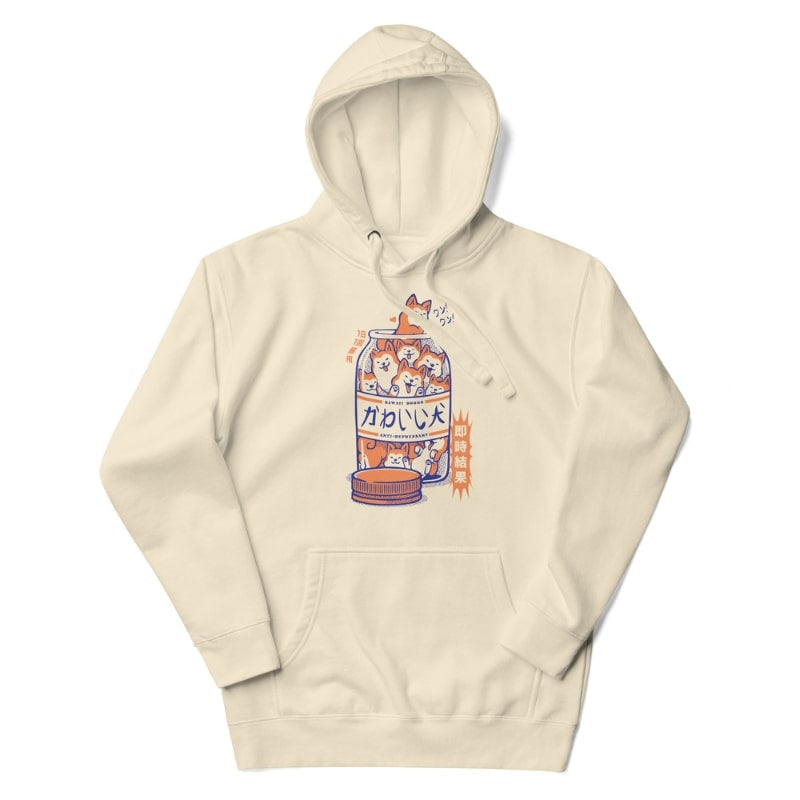 Japansk Shiba antidepressiv sweatshirt S / Beige