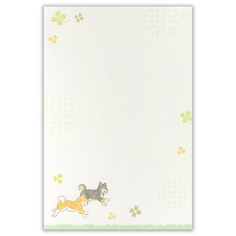 Japansk Shiba Inu brevpapir
