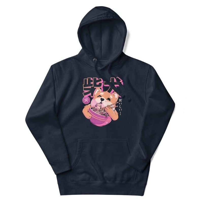 Japansk Shiba Noodle-sweatshirt S