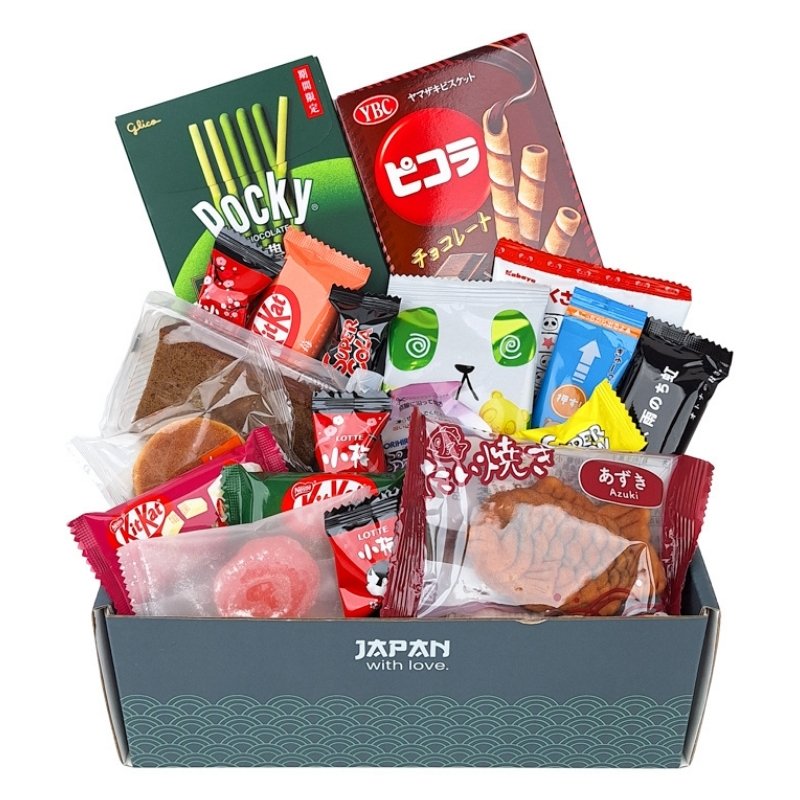 Japansk snack-opdagelsesæske