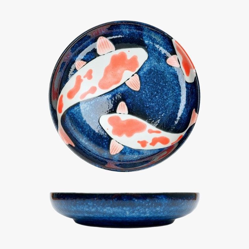 Japansk suppetallerken Koi Karpe