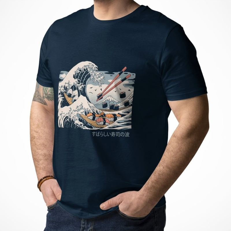 Japansk sushi Kanagawa T-shirt