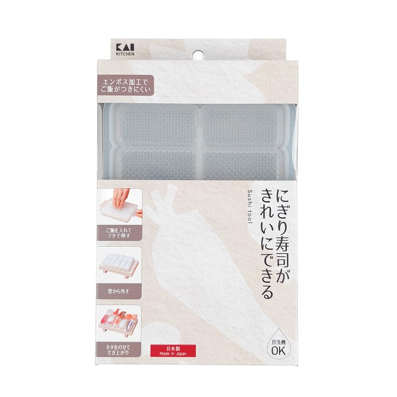 Japansk sushi nigiri-form