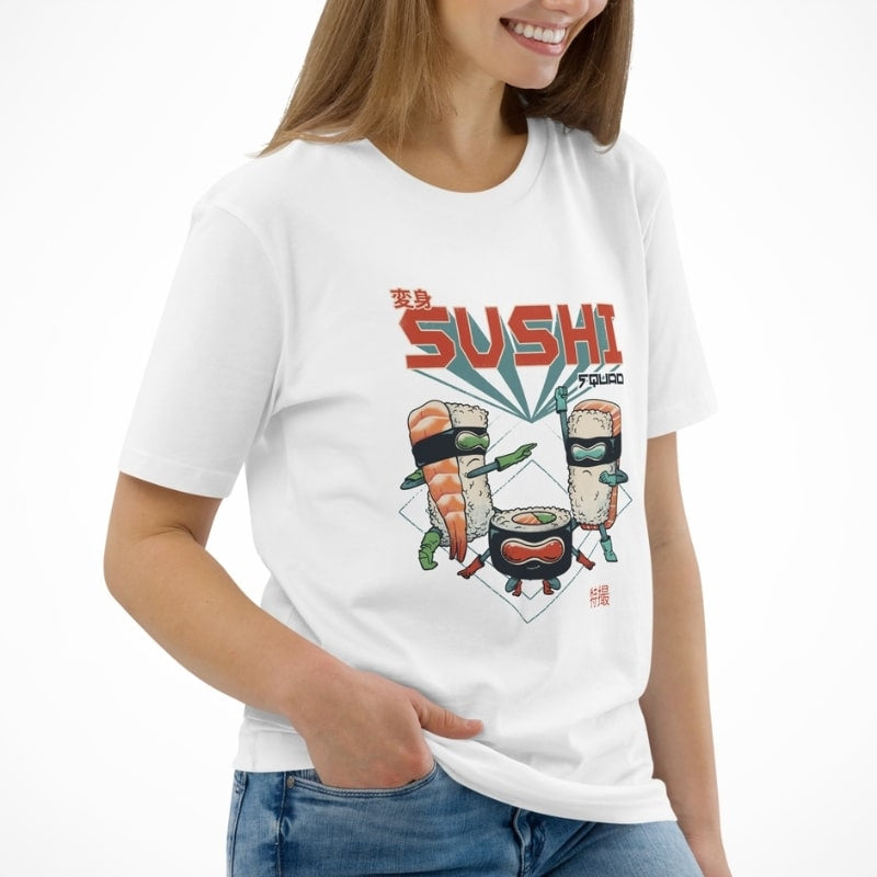 Japansk Sushi Squad T-shirt