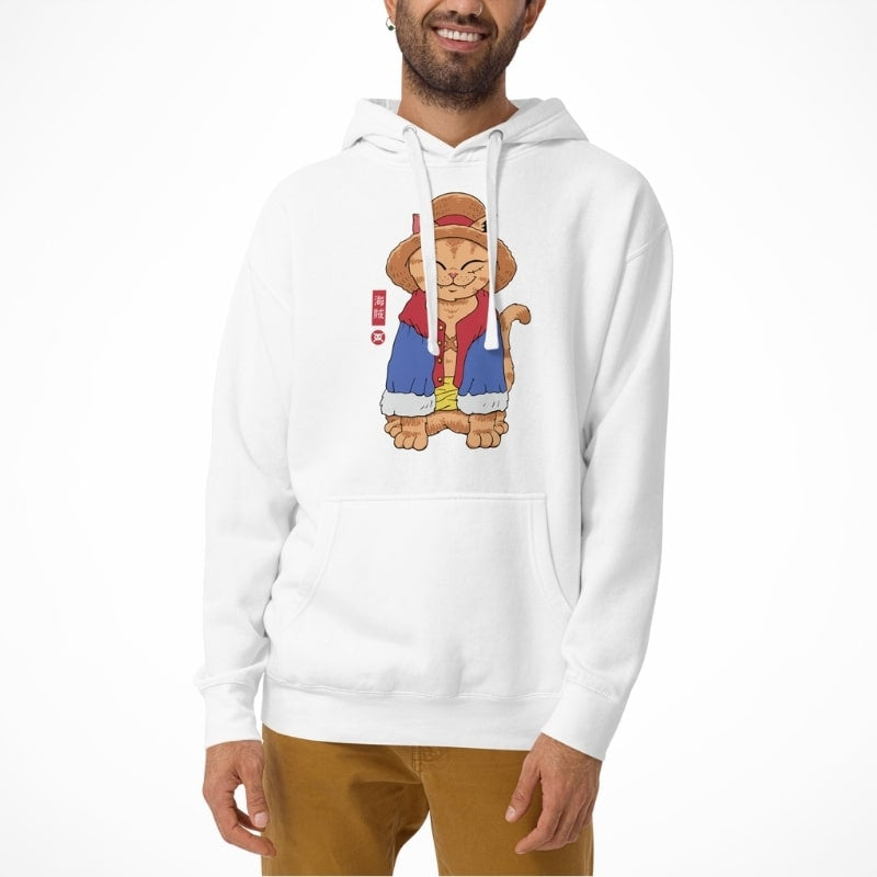 Japansk sweat neko stråhat