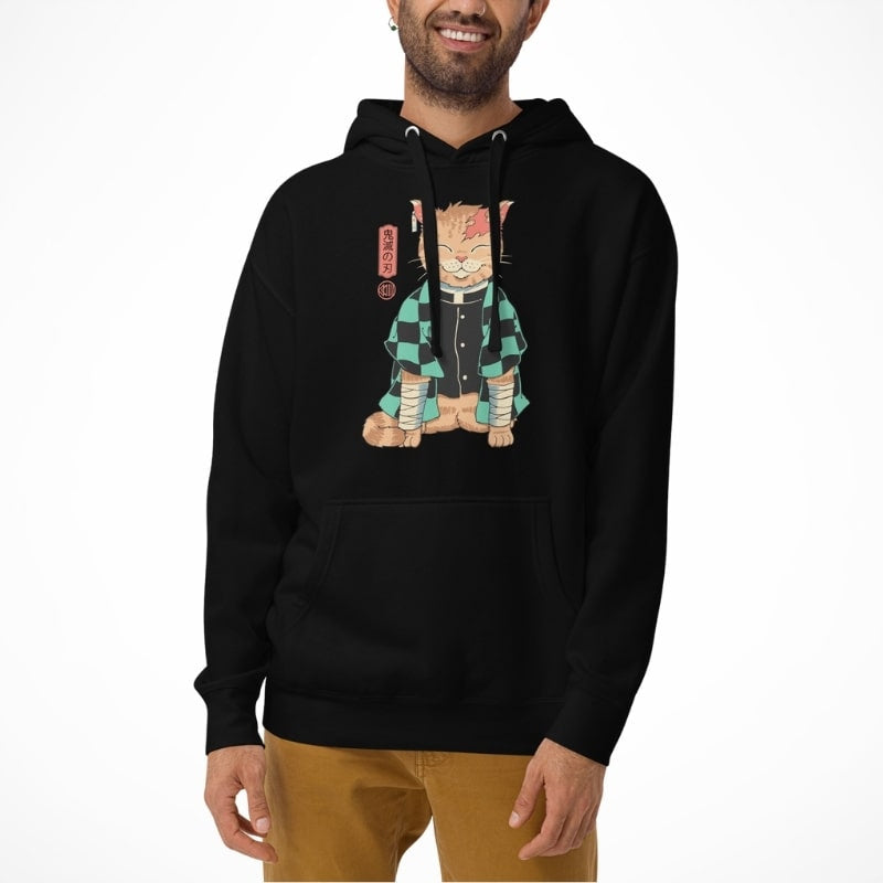Japansk sweatshirt Neko Pourfendeur