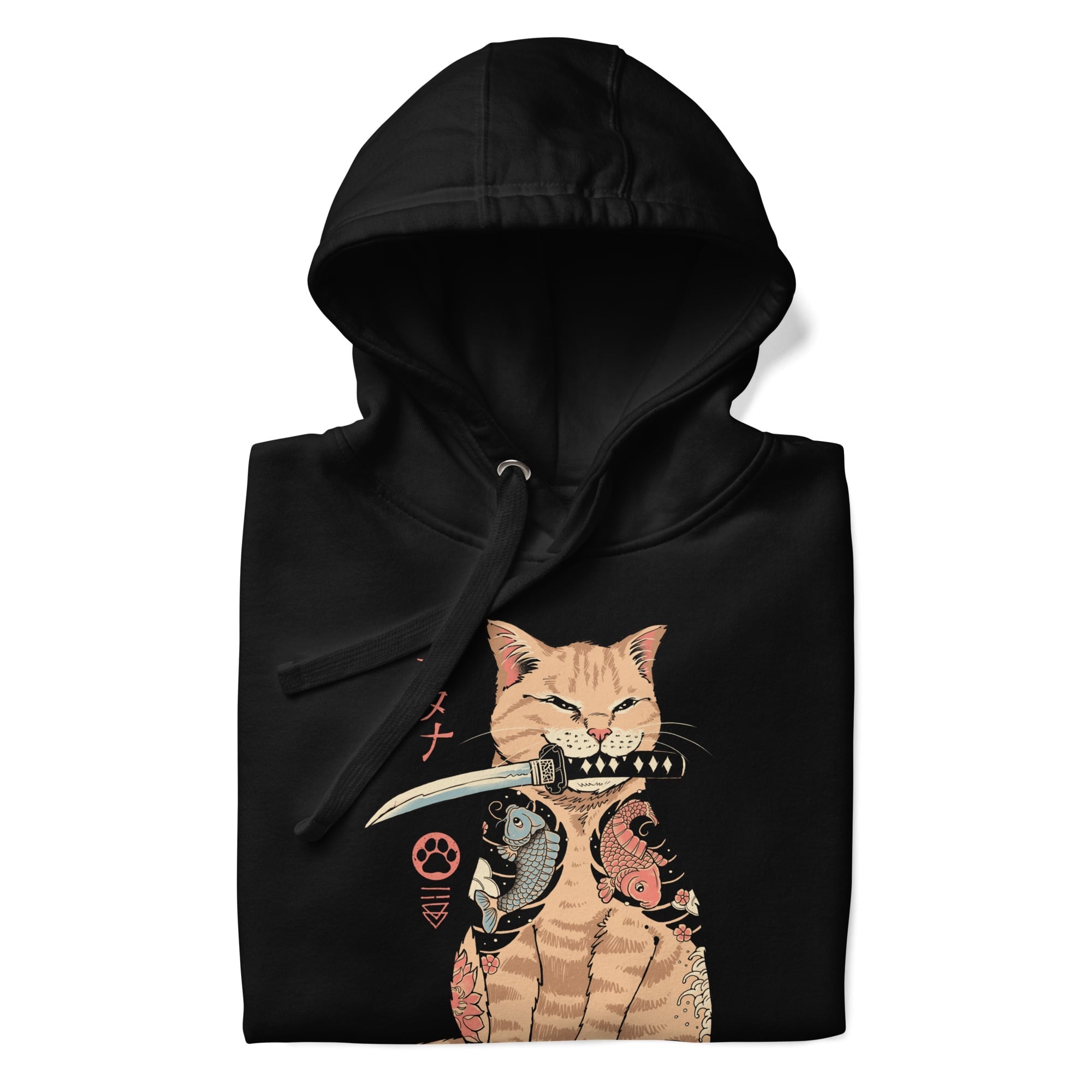 Japansk sweatshirt Neko Yakuza