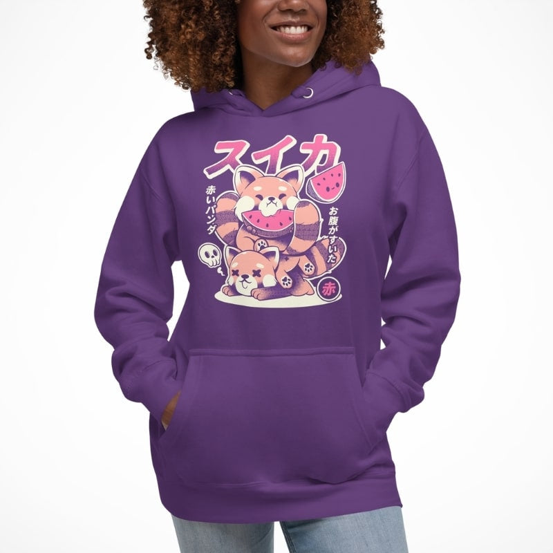 Japansk sweatshirt Red Panda