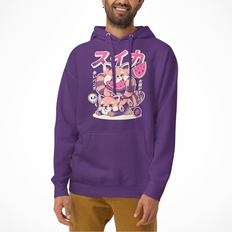 Japansk sweatshirt Red Panda
