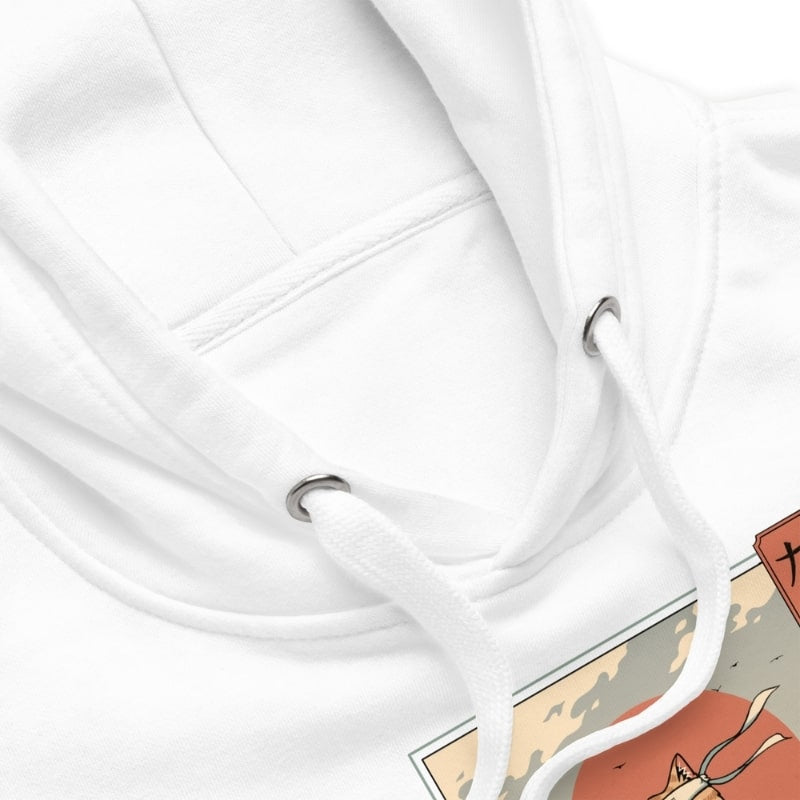 Japansk sweatshirt Ukiyo-e Neko Assassin