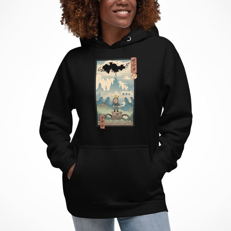 Japansk sweatshirt Ukiyo-e The Legend