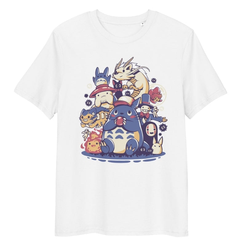 Japansk T-shirt med fantastiske skabninger S