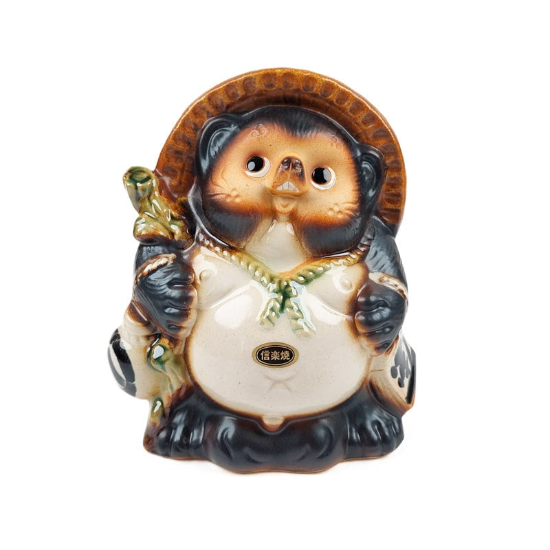 Japansk Tanuki-statuette 17 cm